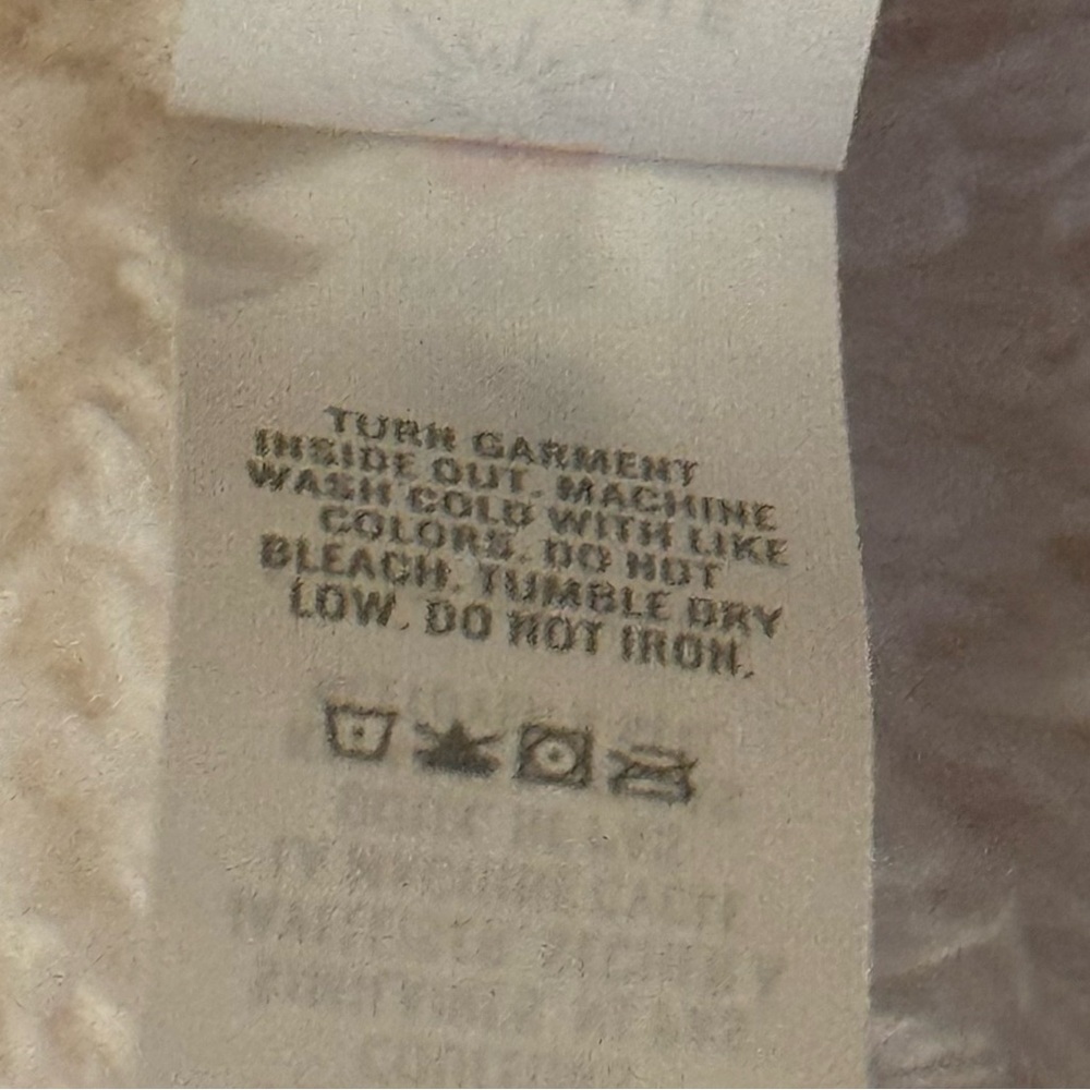 OFFLINE by Aerie Sherpa Quarter Zip Pullover Cream Large - Picture 9 of 9